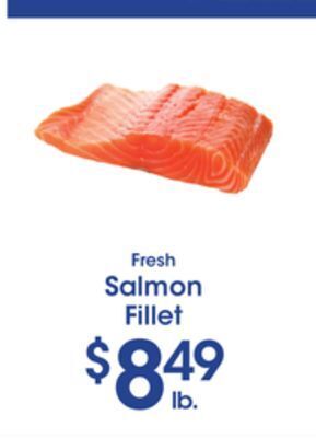 Price Rite Fresh salmon fillet offer