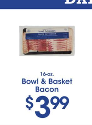 Price Rite Bowl & basket bacon offer