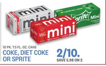 Kings Food Markets Coke, diet coke or sprite offer