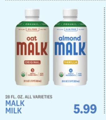 Kings Food Markets Malk milk offer
