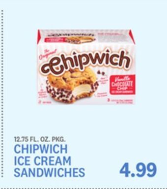Kings Food Markets Chipwich ice cream sandwiches offer
