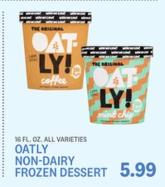 Kings Food Markets Oatly non-dairy frozen dessert offer