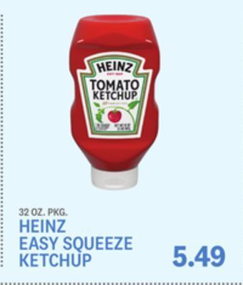 Kings Food Markets Heinz easy squeeze ketchup offer