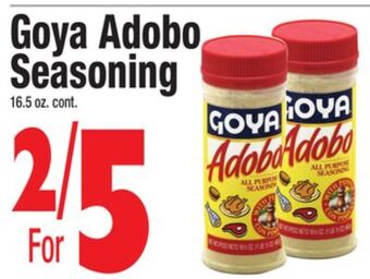 King Kullen Goya adobo seasoning offer