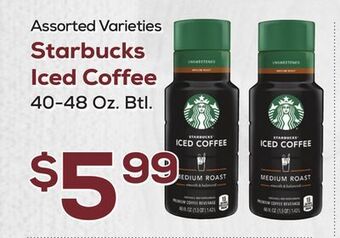 DeCicco & Sons Starbucks iced coffee offer