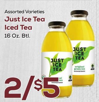 DeCicco & Sons Just ice tea iced tea offer
