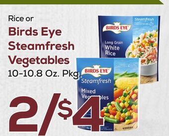 DeCicco & Sons Birds eye steamfresh vegetables offer