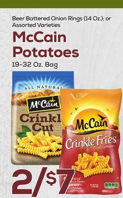 DeCicco & Sons Mccain potatoes offer