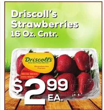 DeCicco & Sons Driscoll's strawberries offer