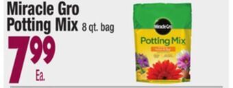 King Kullen Miracle gro potting mix offer