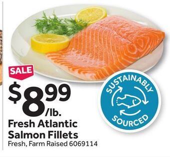 Stop&Shop Fresh atlantic salmon fillets offer