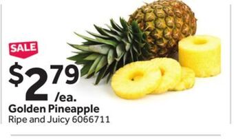 Stop&Shop Golden pineapple offer