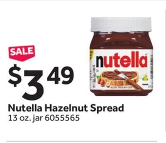 Stop&Shop Nutella hazelnut spread offer