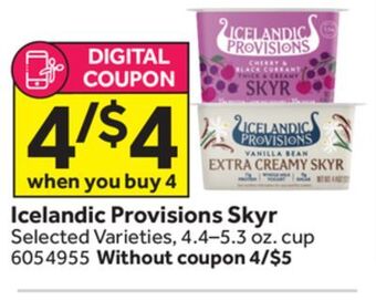 Stop&Shop Icelandic provisions skyr offer