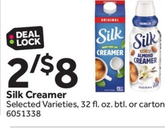 Stop&Shop Silk creamer offer