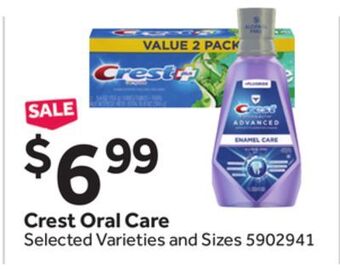 Stop&Shop Crest oral care offer