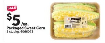 Stop&Shop Packaged sweet corn offer