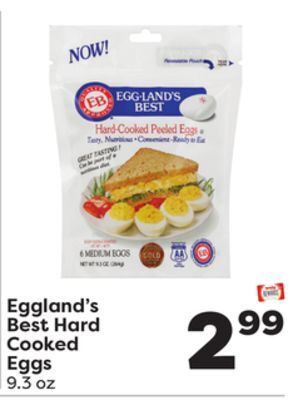 Weis Markets Eggland's best hard cooked eggs offer