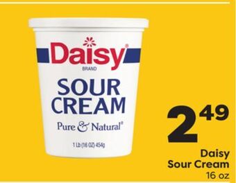 Weis Markets Daisy sour cream offer