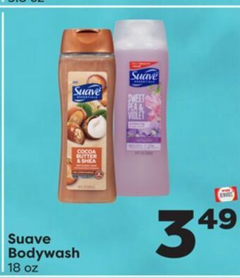 Weis Markets Suave bodywash offer
