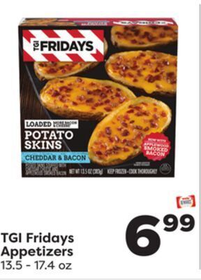 Weis Markets Tgi fridays appetizers offer