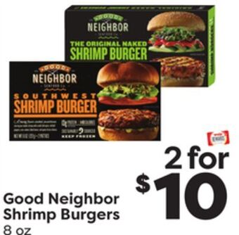 Weis Markets Good neighbor shrimp burgers offer