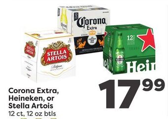 Weis Markets Corona extra, heineken, or stella artois offer