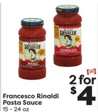 Weis Markets Francesco rinaldi pasta sauce offer