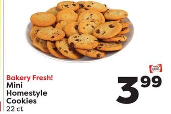 Weis Markets Mini homestyle cookies offer