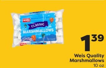 Weis Markets Weis quality marshmallows offer
