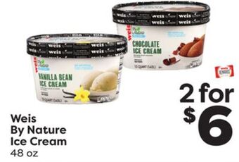 Weis Markets Weis by nature ice cream offer