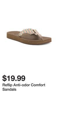 TJ Maxx Reflip anti-odor comfort sandals offer