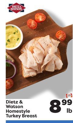 Weis Markets Dietz & watson homestyle turkey breast offer