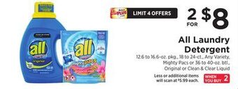 ShopRite Laundry detergent offer