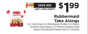 ShopRite Take along offer