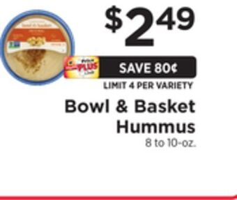 ShopRite Hummus offer