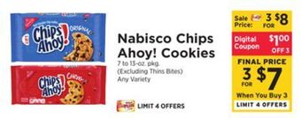 ShopRite Chips ahoy! cookies offer