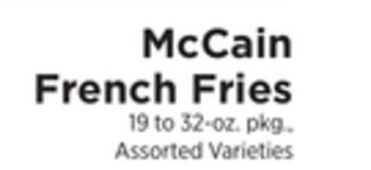 ShopRite French fries offer