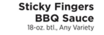 ShopRite Sticky fingers bbq sauce offer