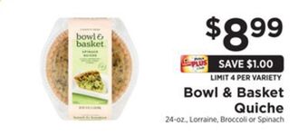 ShopRite Quiche offer