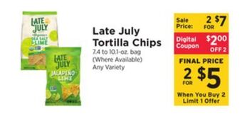 ShopRite Tortilla chips offer