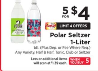 ShopRite 1-liter offer