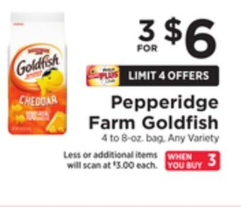 ShopRite Goldfish offer