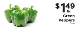 ShopRite Green peppers offer