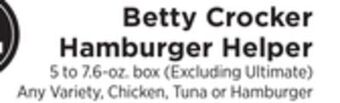ShopRite Hamburger helper offer