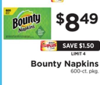ShopRite Napkins offer