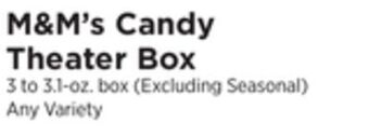 ShopRite Candy theater box offer