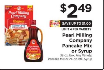 ShopRite Pancake mix or syrup offer