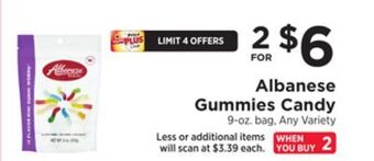 ShopRite Gummies candy offer