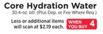 ShopRite Hydration water offer